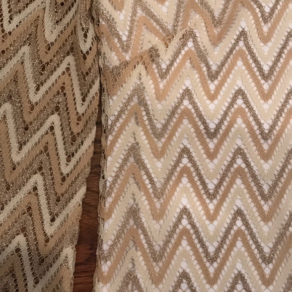 Lilly Pulitzer gold dress - Picture 2 of 4